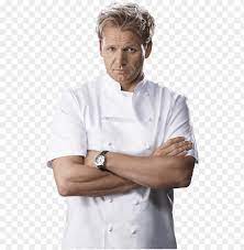 Gordon Ramsay chef pose